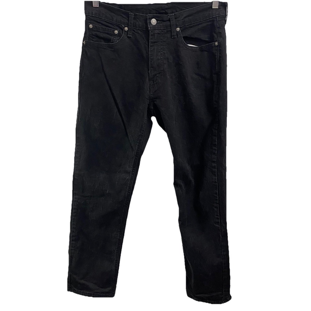 Levis‎ Red Tab 541 Mens 32X30 Black Straight Fit Jeans Rise=10" Inseam=28" EUC